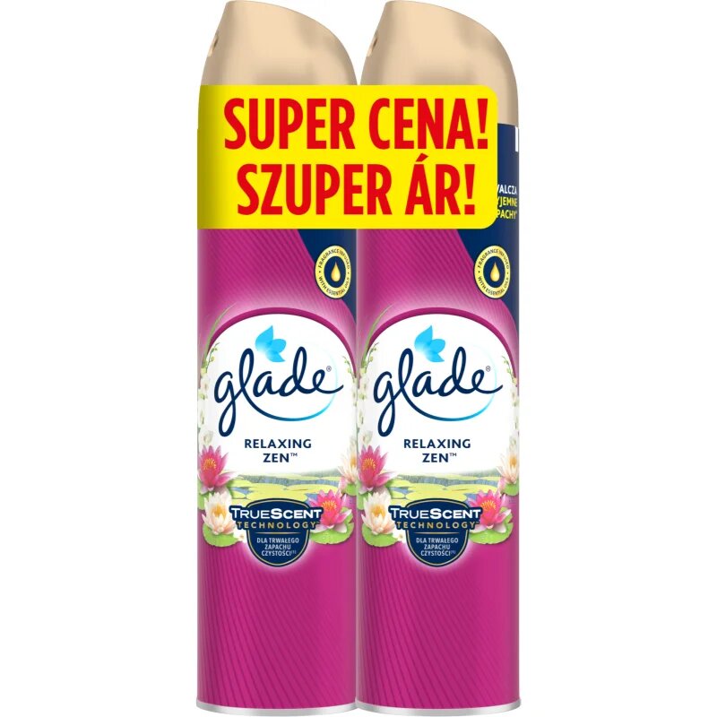 Glade Relaxing Zen odorizant de camera duo 2x300 ml