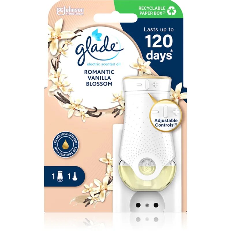 Glade Romantic Vanilla Blossom difuzor electric 20 ml