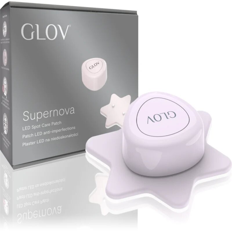 GLOV Supernova Acne Spot Treatment Patch mască de tratament cu LED 1 buc
