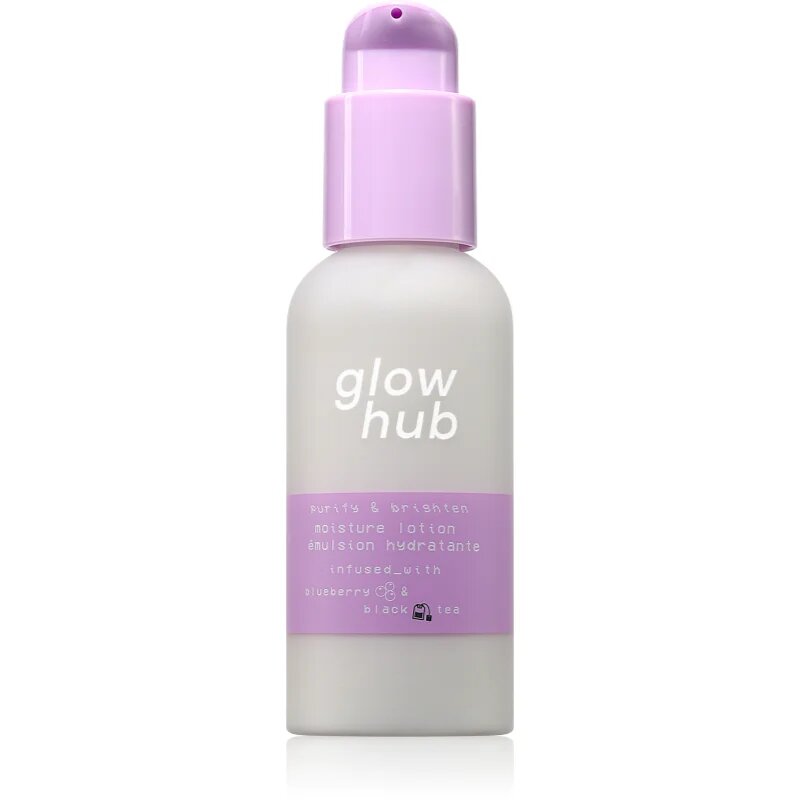 Glow Hub Purify & Brighten cremă de față pentru hidratare și iluminare 95 ml