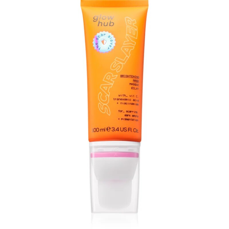 Glow Hub Scar Slayer masca pentru albirea tenului cu vitamina C 100 ml