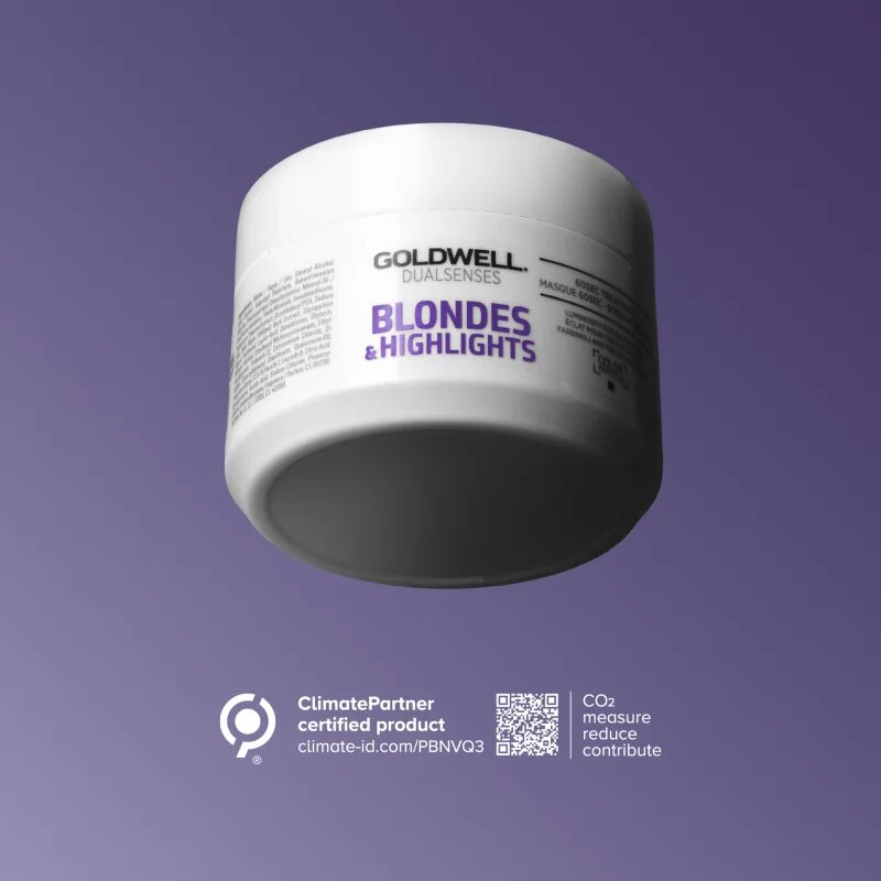 Goldwell Dualsenses Blondes & Highlights masca pentru regenerare neutralizeaza tonurile de galben 200 ml