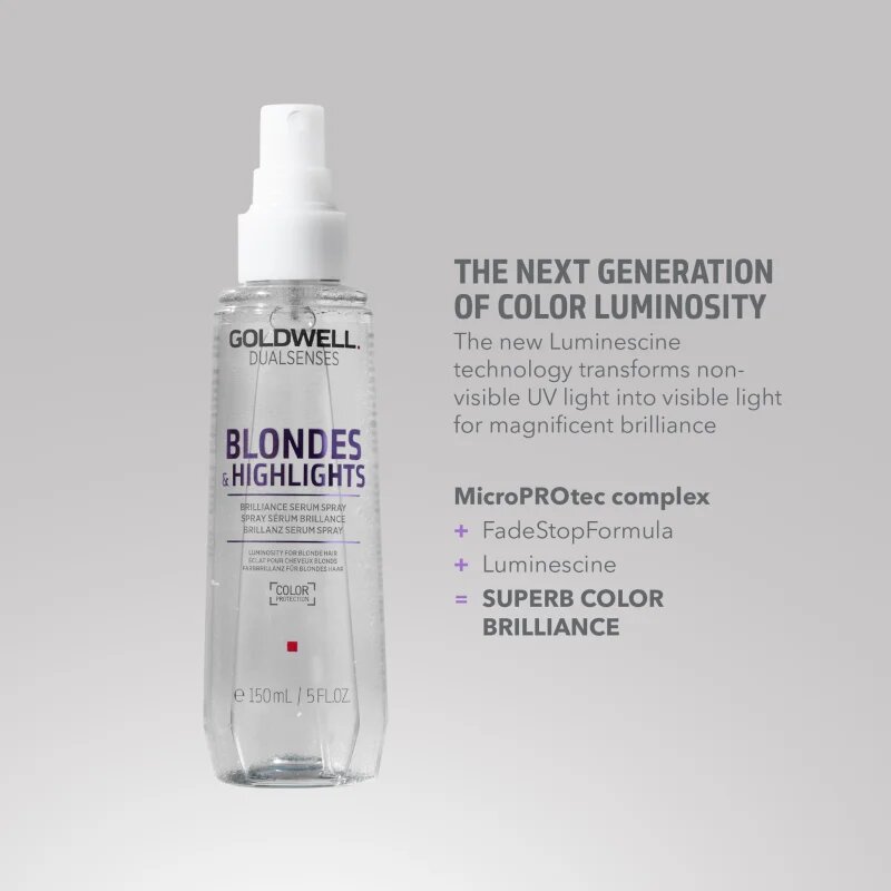 Goldwell Dualsenses Blondes & Highlights Spray ser fără clătire pentru parul blond cu suvite 150 ml