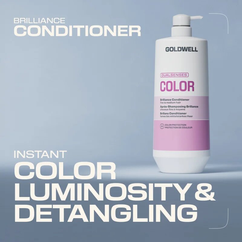 Goldwell Dualsenses Color Brilliance Conditioner balsam pentru o culoare stralucitoare 1000 ml