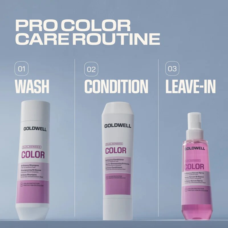 Goldwell Dualsenses Color Brilliance Serum Spray Spray ser fără clătire pentru o stralucire puternica 150 ml