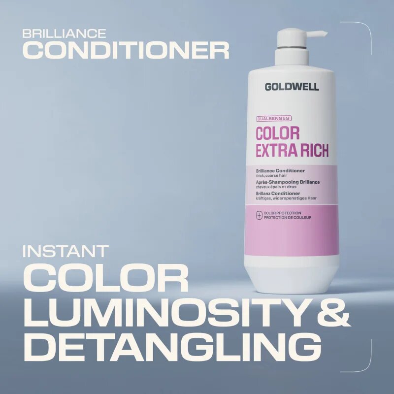 Goldwell Dualsenses Color Extra Rich Brilliance Conditioner balsam pentru o culoare stralucitoare 1000 ml