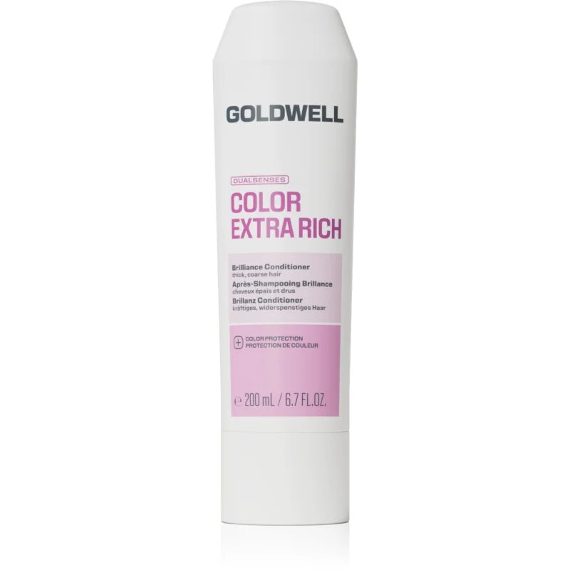 Goldwell Dualsenses Color Extra Rich Brilliance Conditioner balsam pentru o culoare stralucitoare 200 ml