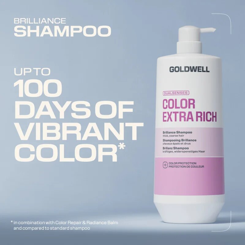 Goldwell Dualsenses Color Extra Rich Brilliance Shampoo șampon pentru o culoare stralucitoare 1000 ml