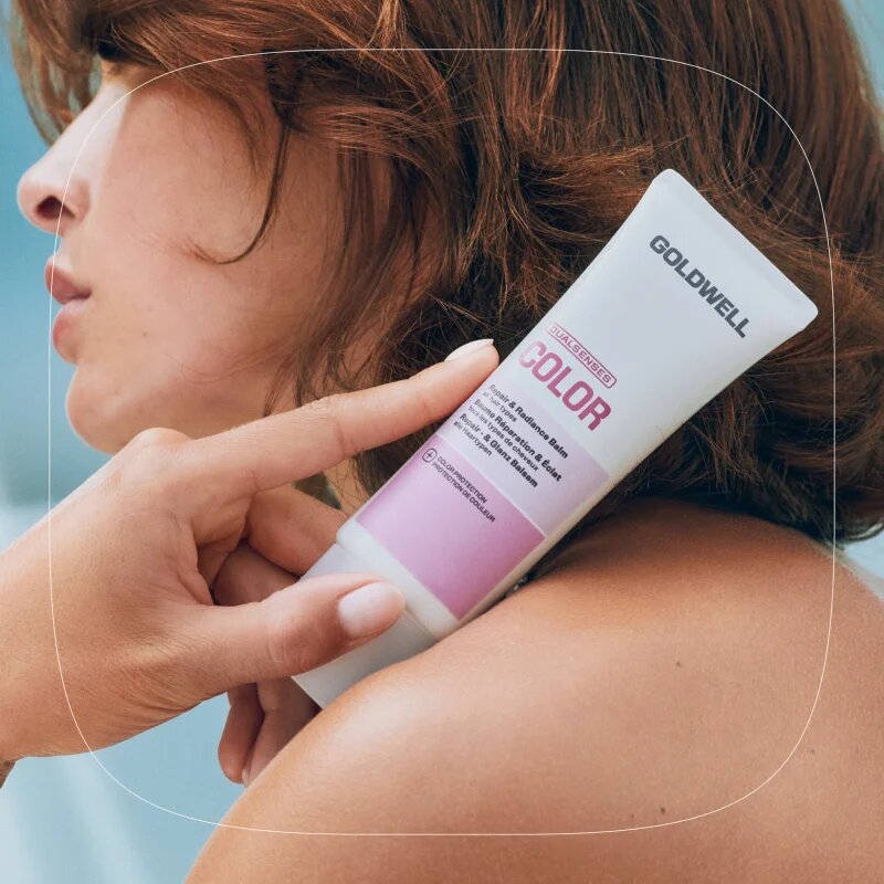 Goldwell Dualsenses Color Repair & Radiance Balm balsam de păr pentru protecția culorii 75 ml