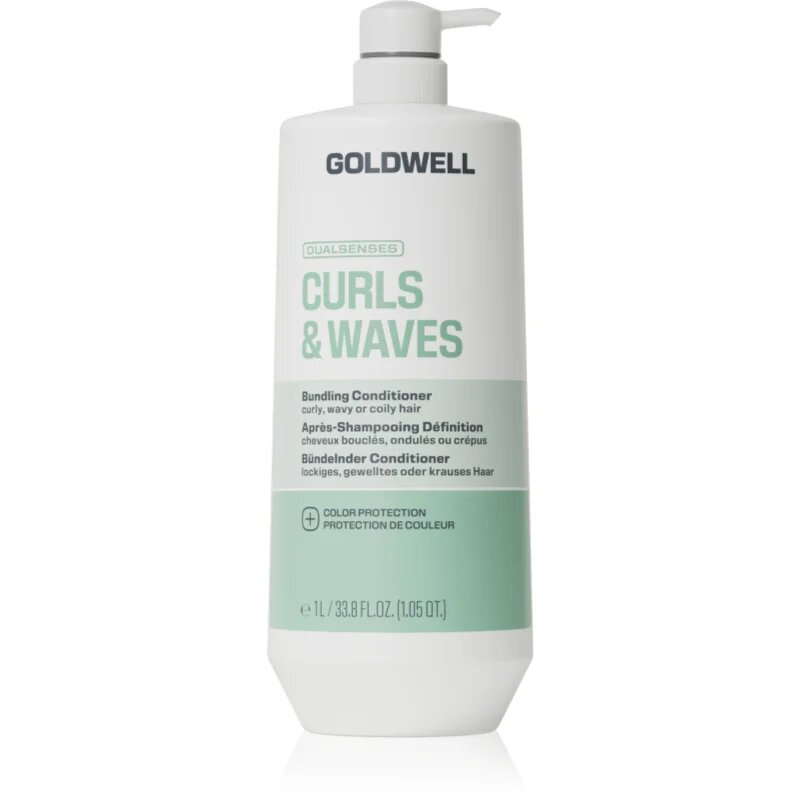 Goldwell Dualsenses Curls & Waves Bundling Conditioner balsam pentru par ondulat si cret 1000 ml