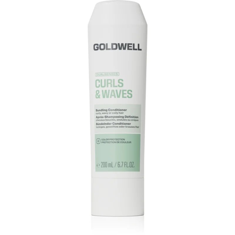Goldwell Dualsenses Curls & Waves Bundling Conditioner balsam pentru par ondulat si cret 200 ml