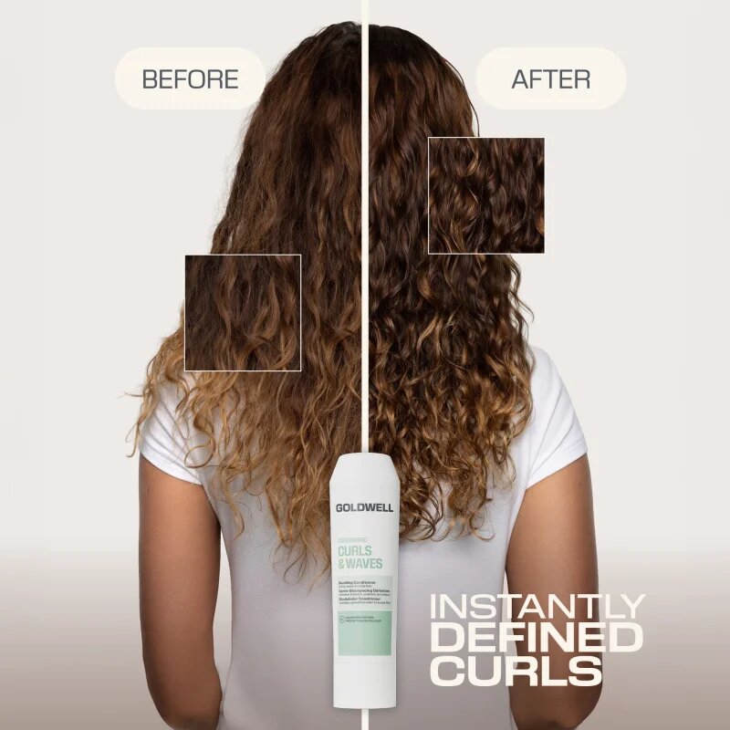 Goldwell Dualsenses Curls & Waves Bundling Conditioner balsam pentru par ondulat si cret 200 ml