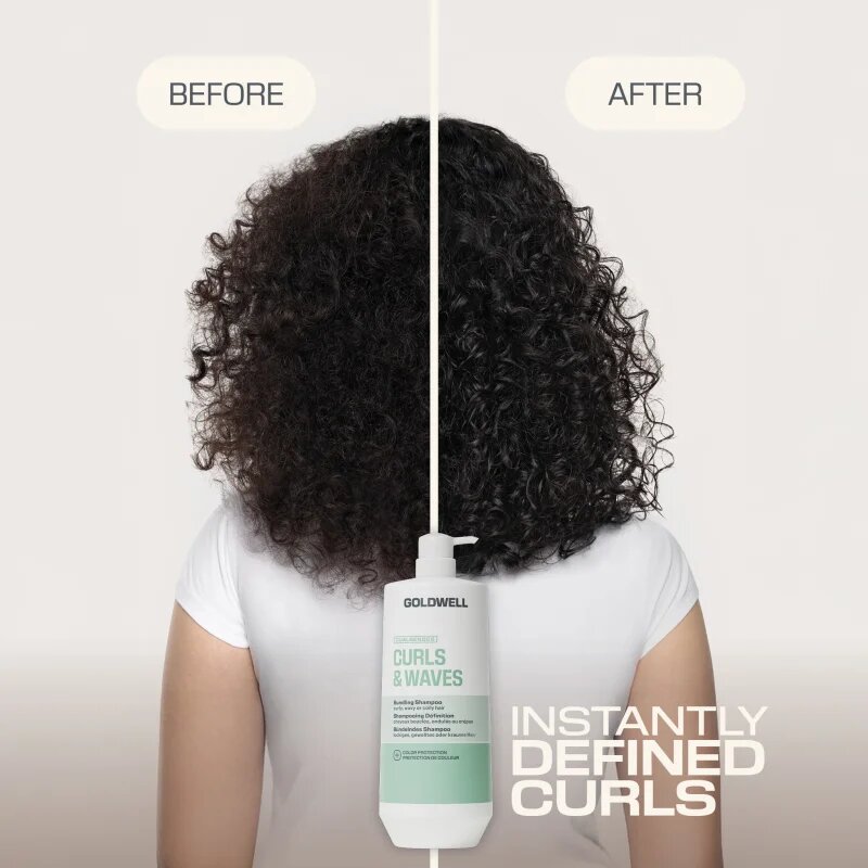 Goldwell Dualsenses Curls & Waves Bundling Shampoo șampon pentru par ondulat si cret 1000 ml