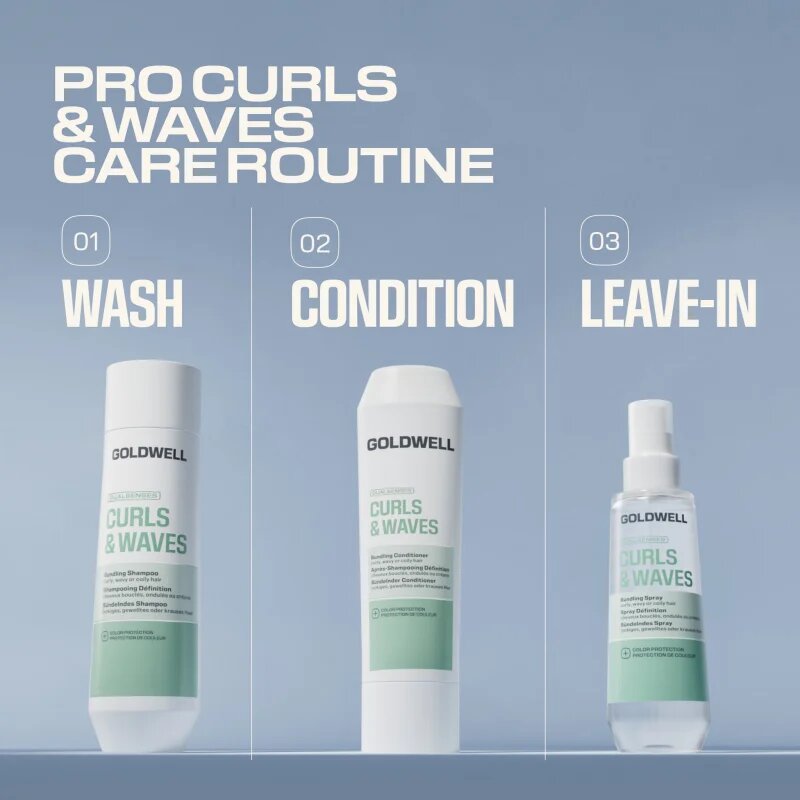 Goldwell Dualsenses Curls & Waves Bundling Shampoo șampon pentru par ondulat si cret 1000 ml