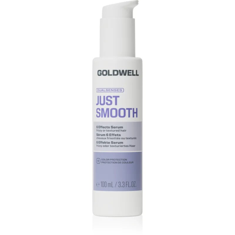 Goldwell Dualsenses Just Smooth 6 Effects Serum ser de păr anti-electrizare 100 ml
