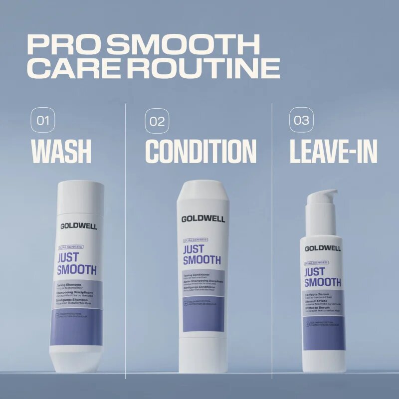 Goldwell Dualsenses Just Smooth 6 Effects Serum ser de păr anti-electrizare 100 ml