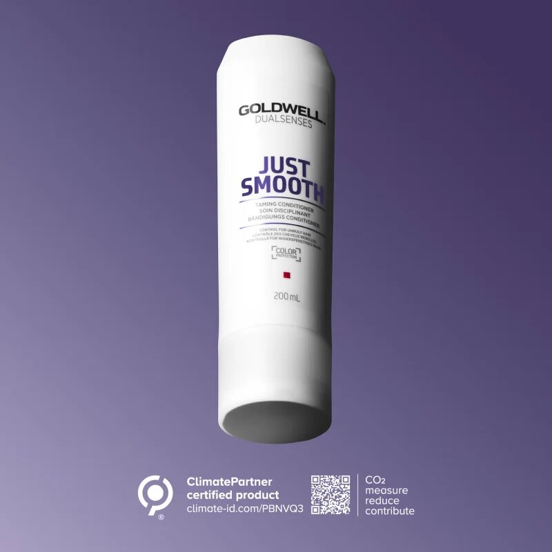 Goldwell Dualsenses Just Smooth balsam cu efect de netezire pentru par indisciplinat 200 ml