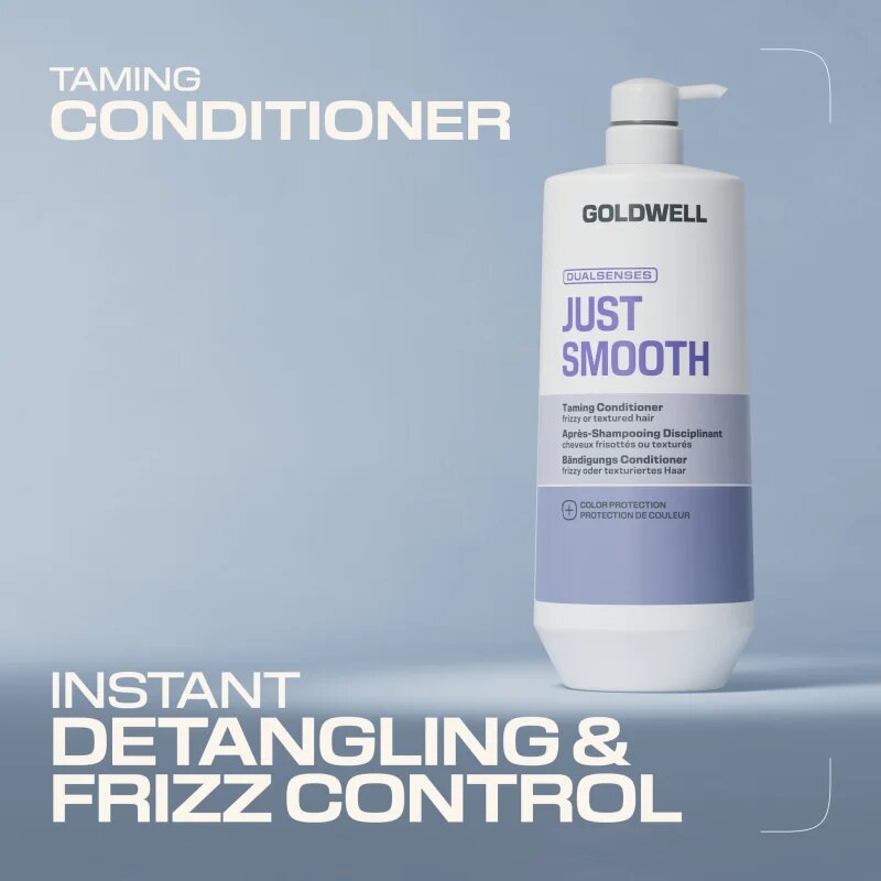 Goldwell Dualsenses Just Smooth Taming Conditioner balsam cu efect de netezire 1000 ml
