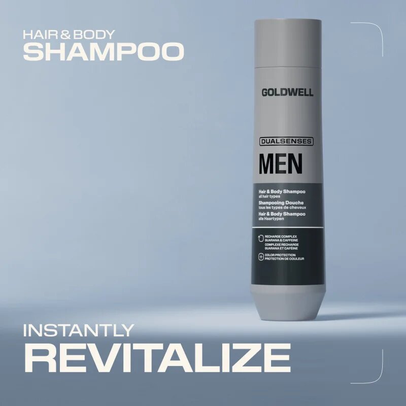 Goldwell Dualsenses Men Hair & Body Shampoo 2 in 1 gel de dus si sampon 300 ml