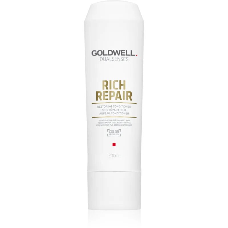 Goldwell Dualsenses Rich Repair balsam pentru regenerare pentru păr uscat și deteriorat 200 ml