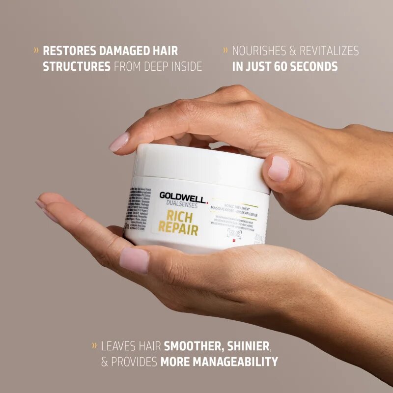 Goldwell Dualsenses Rich Repair masca pentru păr uscat și deteriorat 200 ml