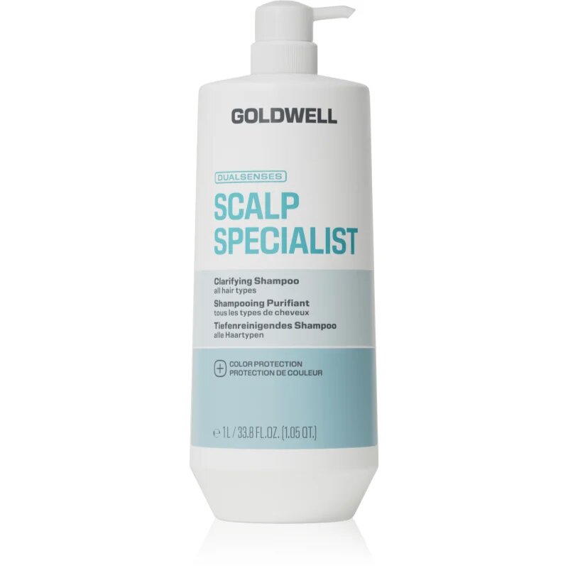 Goldwell Dualsenses Scalp Specialist Clarifying Shampoo curatarea profunda a scalpului 1000 ml