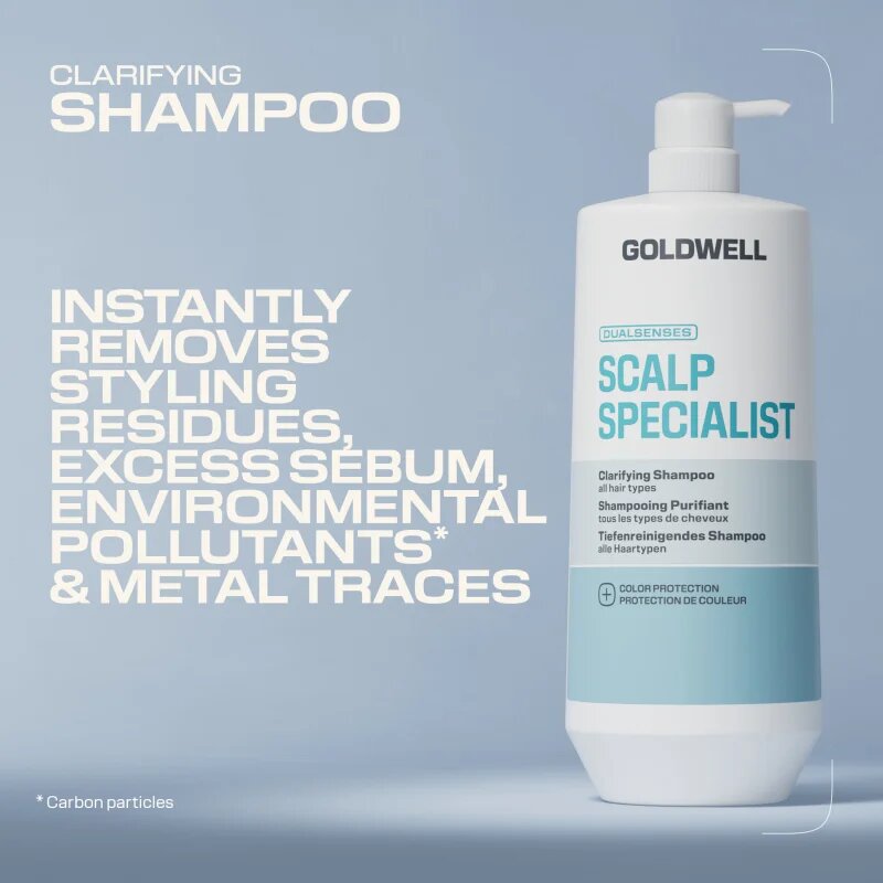 Goldwell Dualsenses Scalp Specialist Clarifying Shampoo curatarea profunda a scalpului 1000 ml