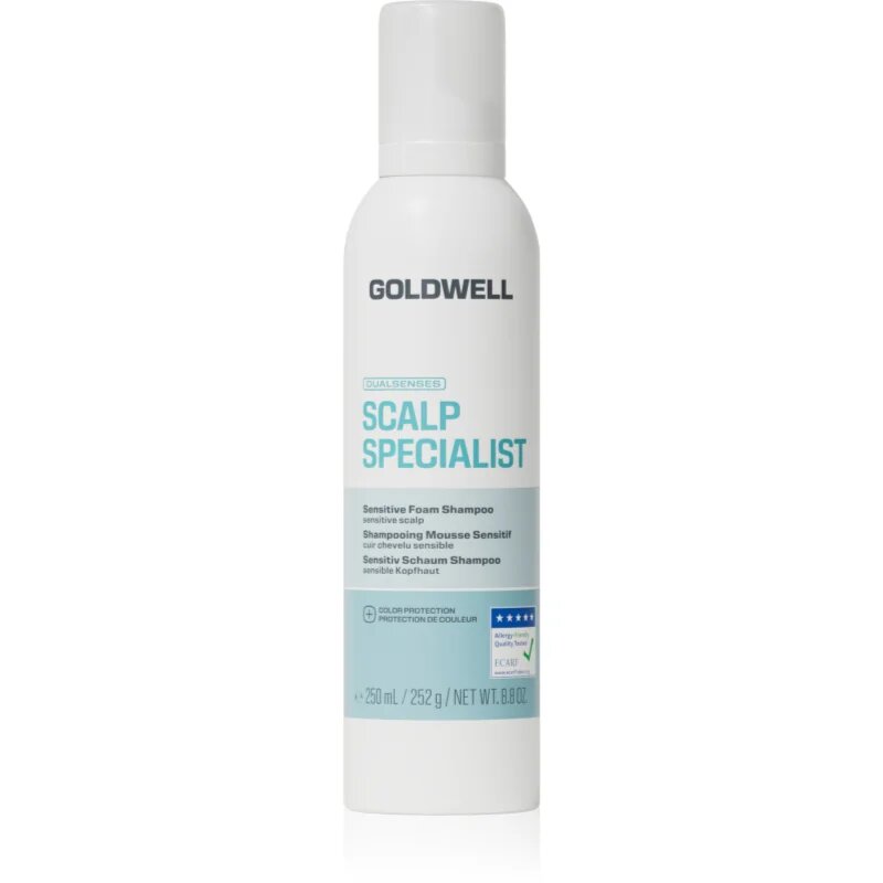Goldwell Dualsenses Scalp Specialist Sensitive Foam Shampoo sampon spuma pentru piele sensibila 250 ml