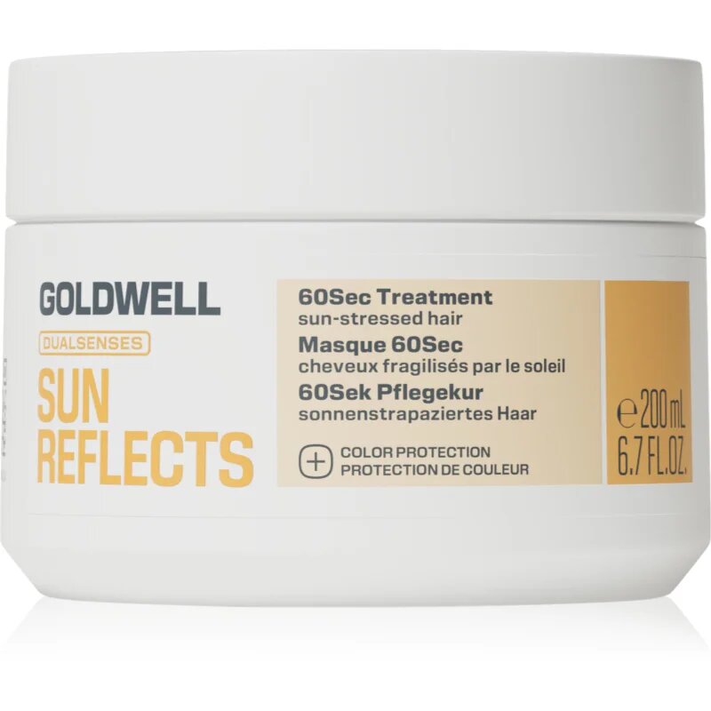Goldwell Dualsenses Sun Reflects 60Sec Treatment tratament intens regenerativ pentru par expus la soare 200 ml