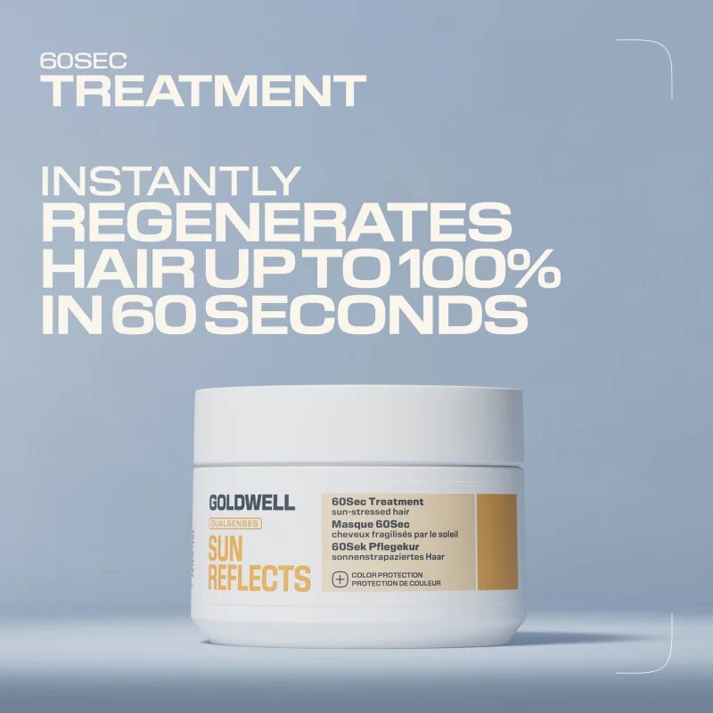Goldwell Dualsenses Sun Reflects 60Sec Treatment tratament intens regenerativ pentru par expus la soare 200 ml