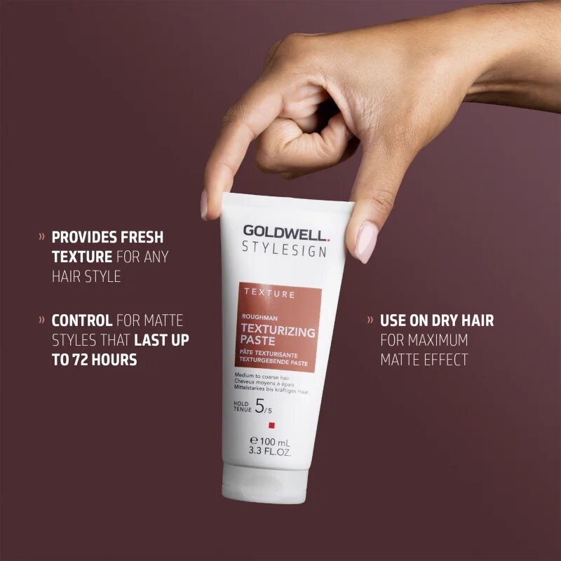 Goldwell StyleSign Texturizing Paste gel modelator pentru coafura pentru un aspect mat 100 ml