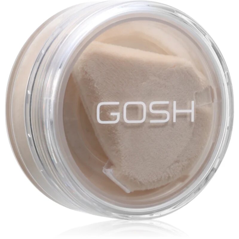 GOSH COPENHAGEN Bake N Set pudra culoare 002 Soft Yellow 15 g