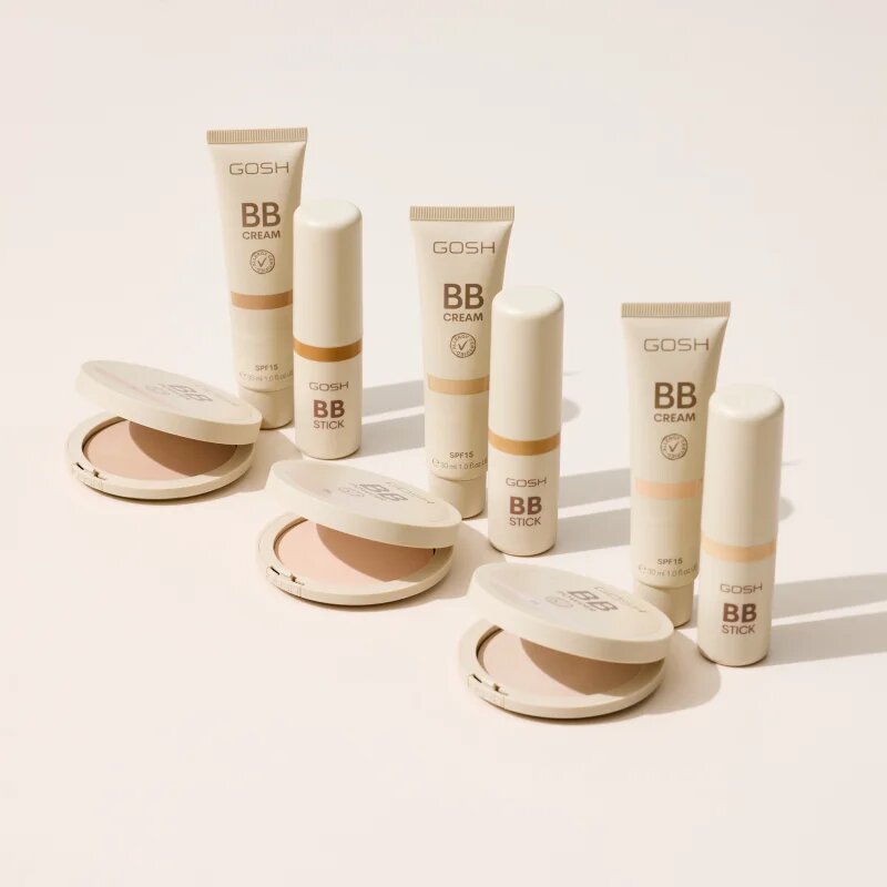 GOSH COPENHAGEN BB pudra matuire culoare 06 Warm Beige 6.5 g