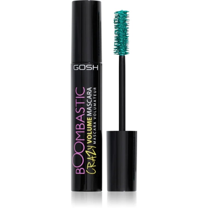 GOSH COPENHAGEN Boombastic mascara pentru volum culoare 007 Crazy Green 13 ml