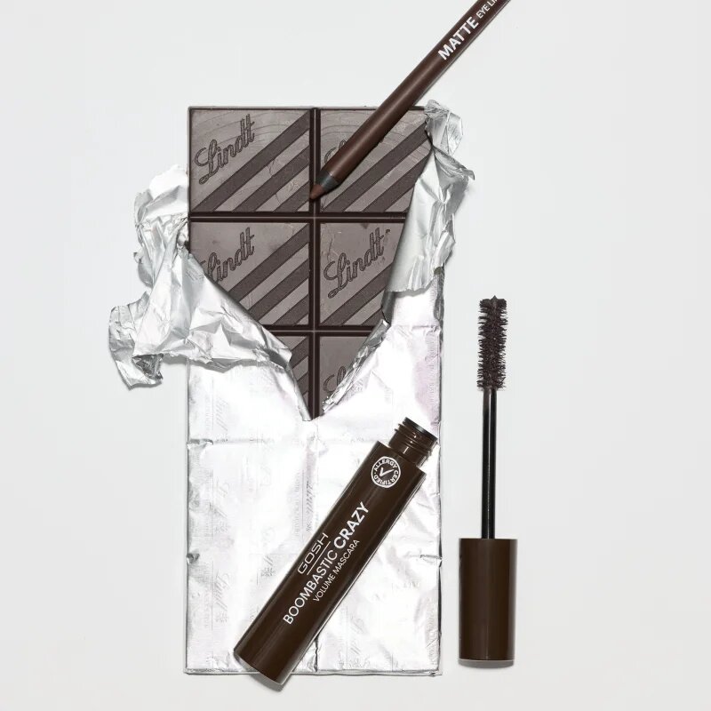 GOSH COPENHAGEN Boombastic mascara pentru volum si curbare culoare 005 Chocolate Brown 13 ml