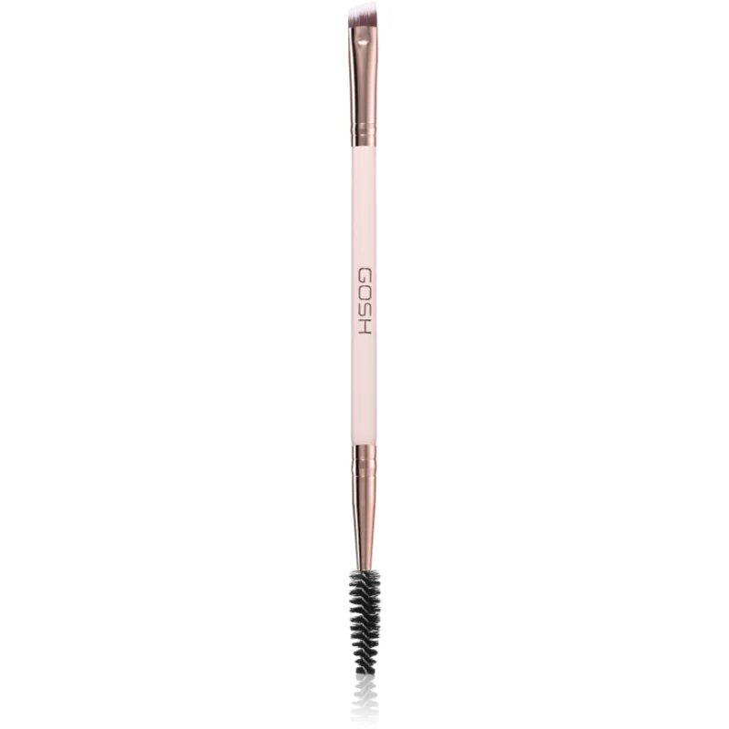 GOSH COPENHAGEN Brow & Eye Liner pensulă pentru gene și sprâncene 1 buc