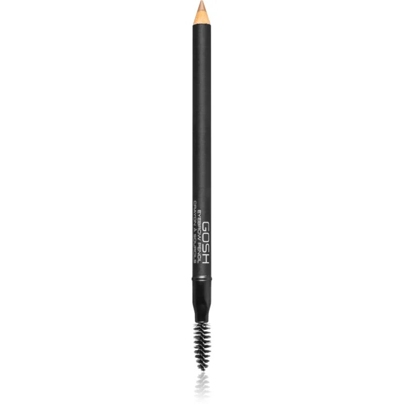 GOSH COPENHAGEN Eyebrow creion pentru sprancene cu pensula culoare 01 Brown 1.2 g