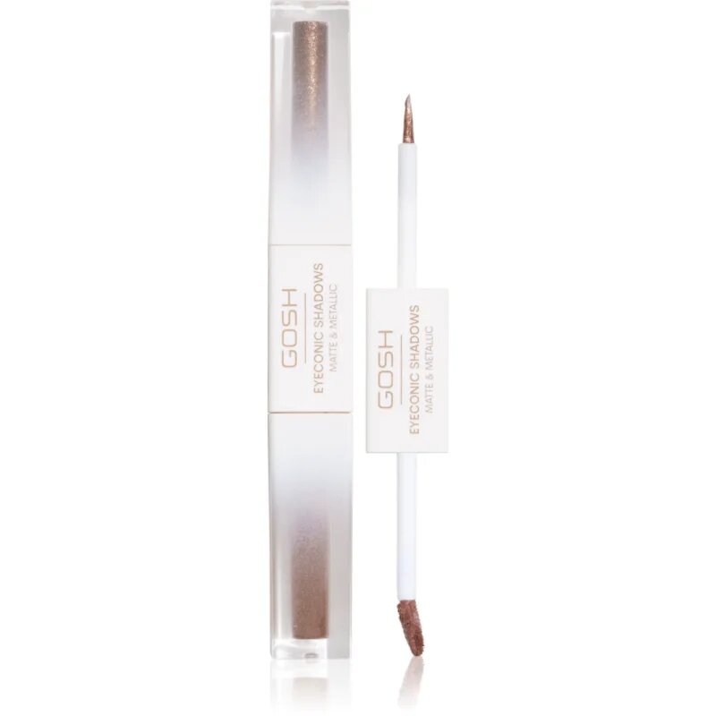 GOSH COPENHAGEN Eyeconic Shadows lichid fard ochi 2 in 1 culoare 003 Savage 1.5 ml