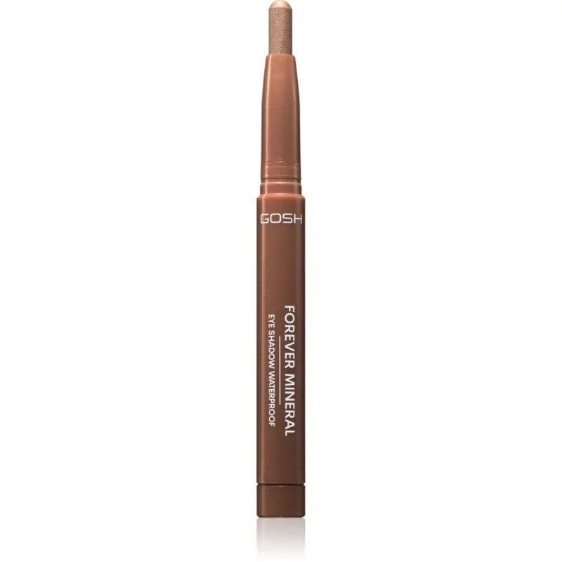 GOSH COPENHAGEN Forever Mineral Shimmer umbre de pleoape cu sclipici in creion culoare 004 Light Copper 1.4 g