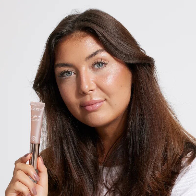 GOSH COPENHAGEN Glow Up crema de strălucire culoare 001 Pearl 14 ml