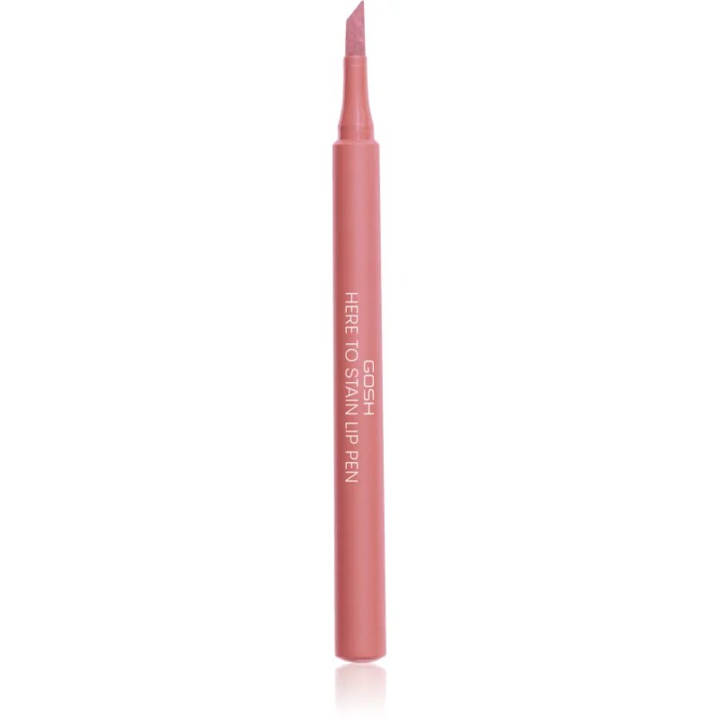 GOSH COPENHAGEN Here To Stain Lip Pen repara buzele pentru un efect de lunga durata culoare 002 Candy Stain 1 ml