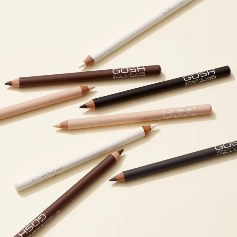 GOSH COPENHAGEN Kohl eyeliner khol culoare 001 Black 1.1 g