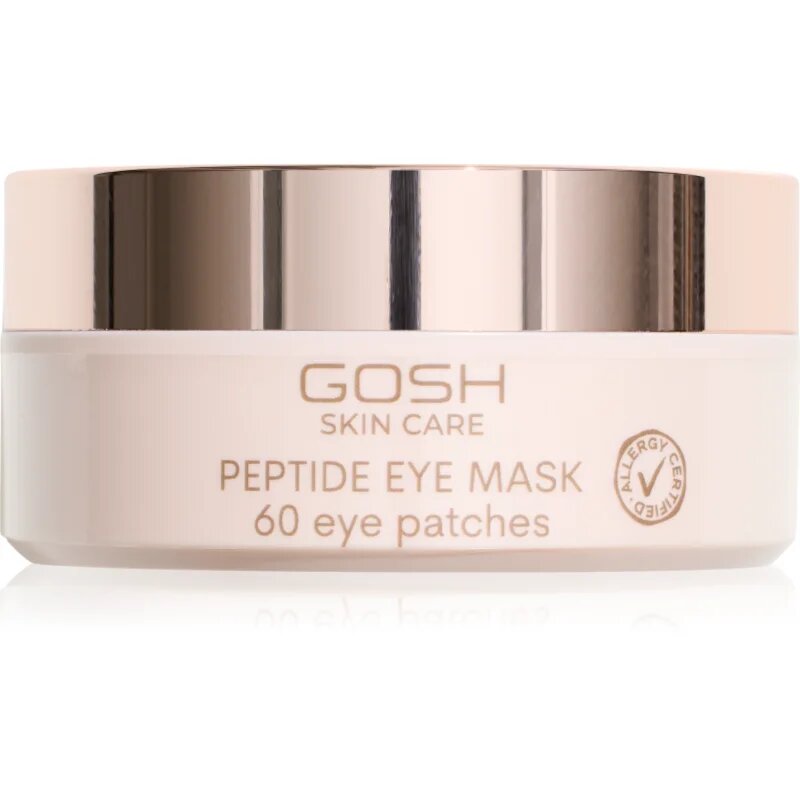 GOSH COPENHAGEN Skin Care Peptide mască pentru zona ochilor 60 buc
