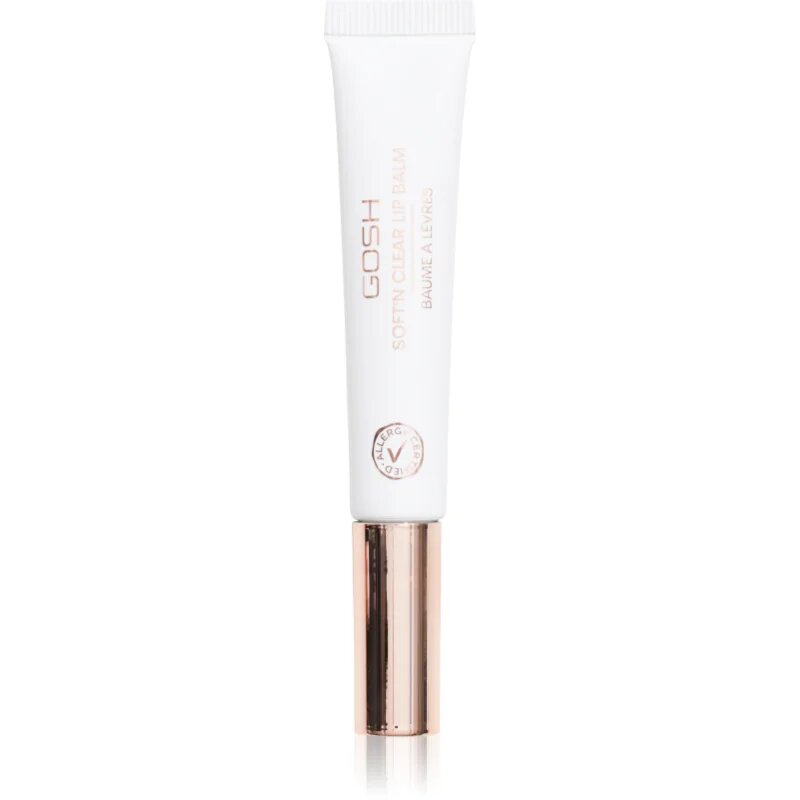 GOSH COPENHAGEN Soft'n Clear Lip Balm lip gloss nutritiv culoare 001 Glaze 8 ml