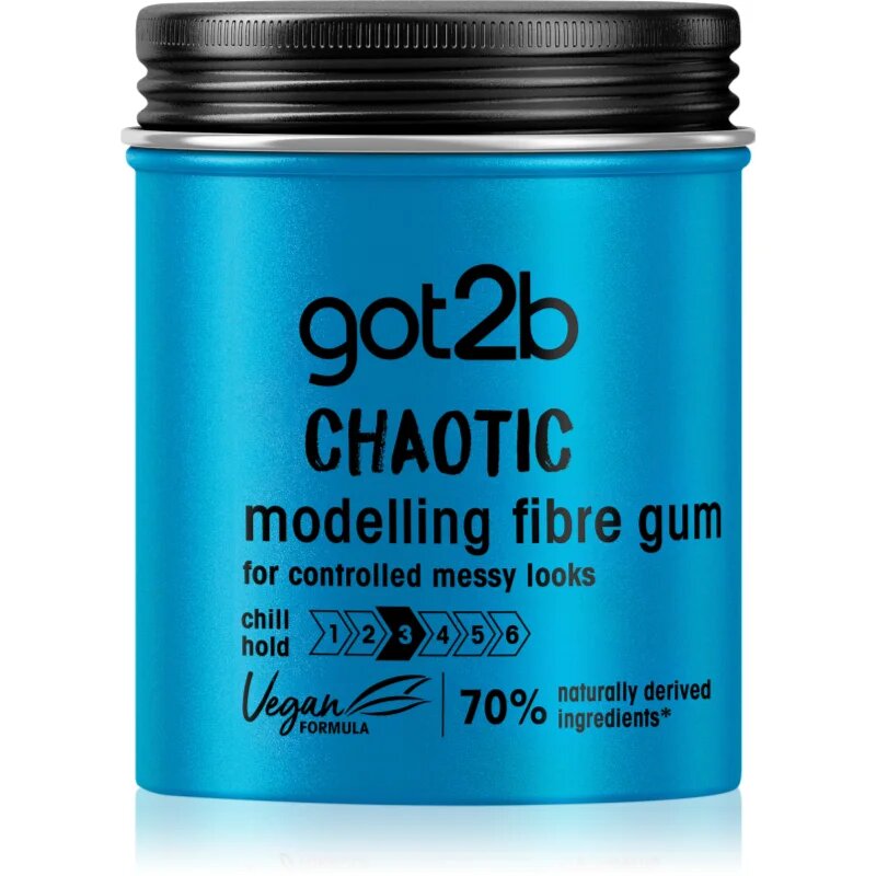 got2b Chaotic guma modelatoare pentru fixare și formă 100 ml