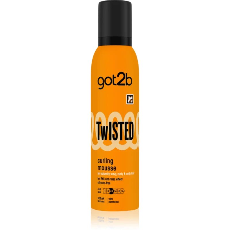 got2b Curlz Twisted spumă de păr pentru definirea buclelor 250 m