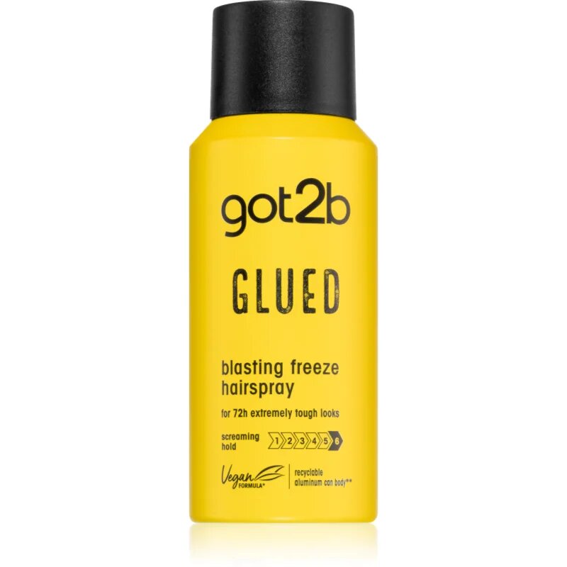 got2b Glued Blasting Freeze Hairspray fixativ pentru păr cu fixare foarte puternică 100 ml
