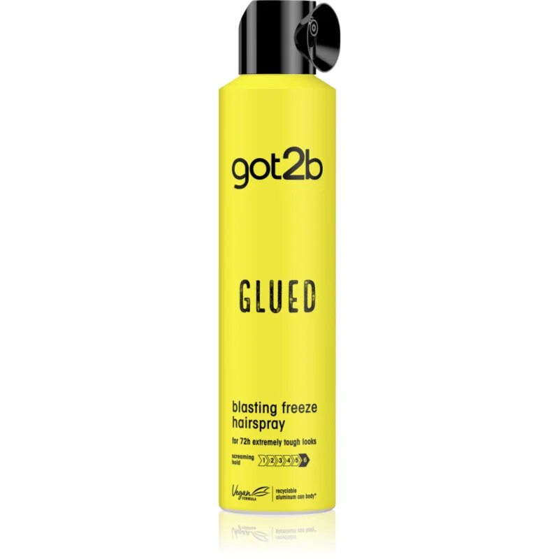 got2b Glued Blasting Freeze Hairspray fixativ pentru păr cu fixare foarte puternică 300 ml