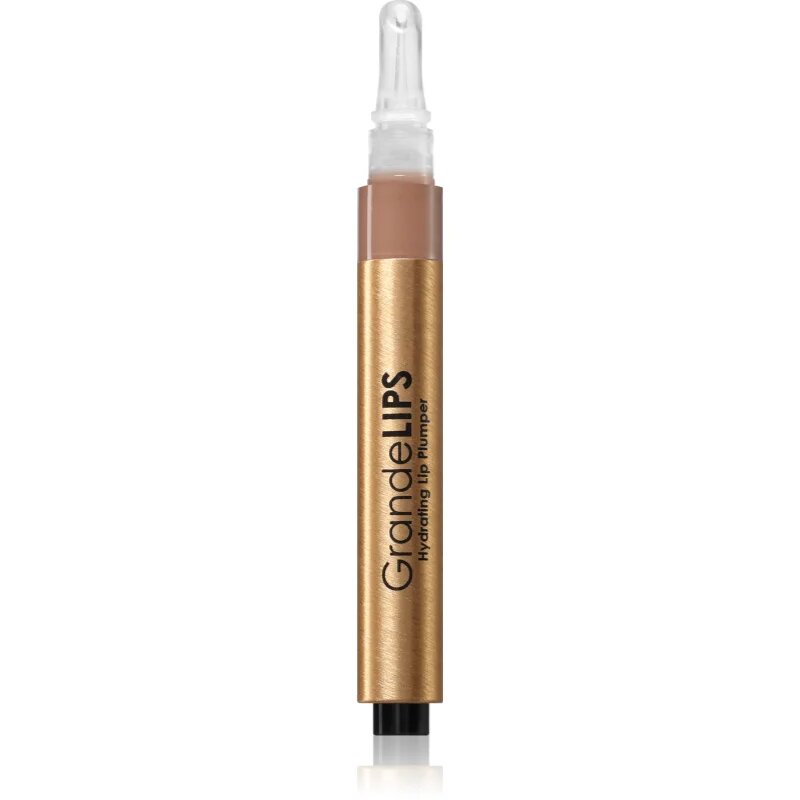 Grande Cosmetics GrandeLips lip gloss hidratant pentru volumul buzelor culoare Barely There 2.4 ml
