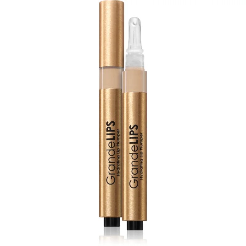 Grande Cosmetics GrandeLips Luciu de buze hidratant pentru un volum suplimentar cu acid hialuronic culoare Clear 2.4 ml